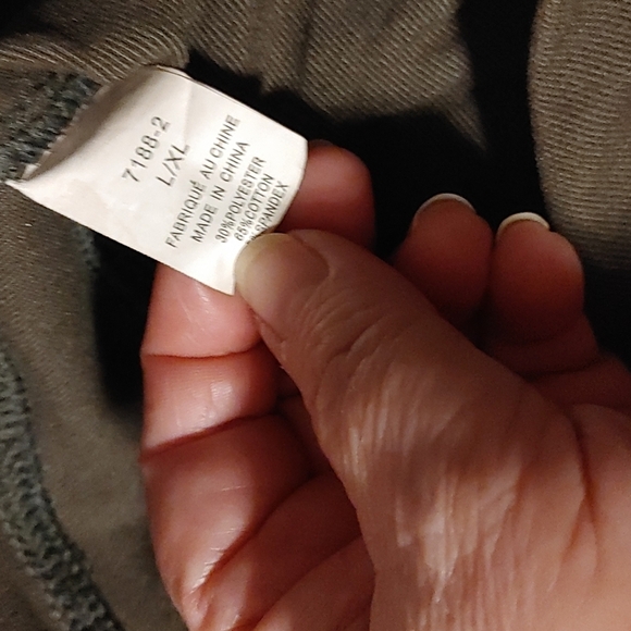 🇨🇦My Style Women's Olive Green Pants L/XL - Picture 6 of 8